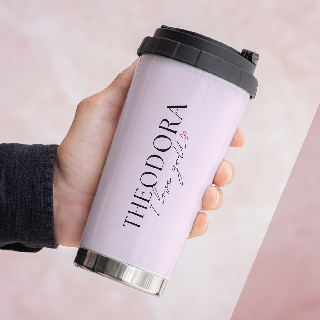 I Love You - Stainless Steel Travel Mug - GOTShirts