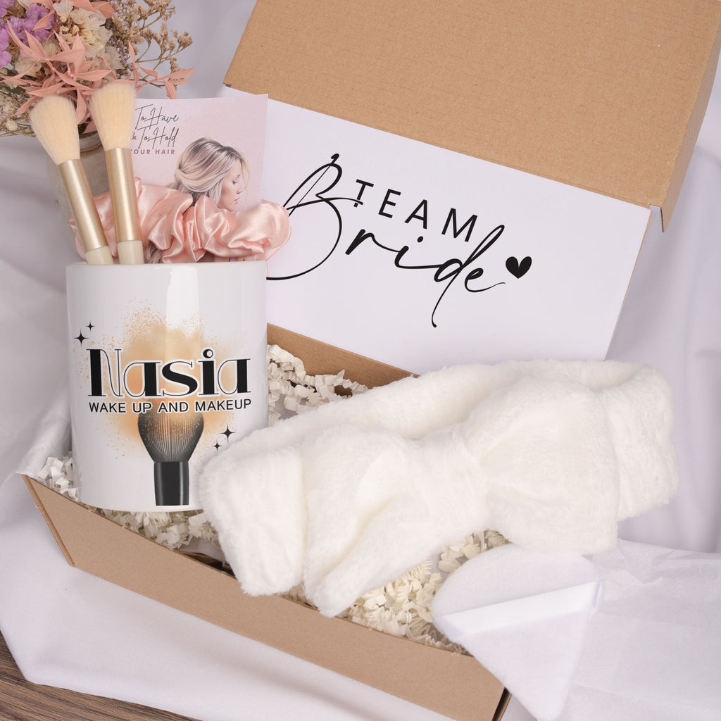Wakeup And Makeup - Makeup Brush Holder Gift Box - GOTShirts