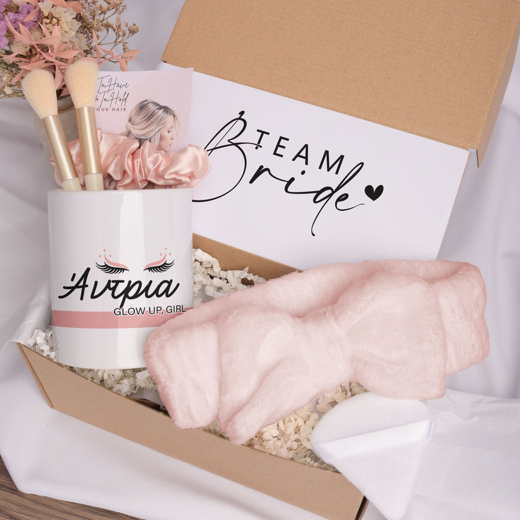 Glow Up Girl - Makeup Brush Holder Gift Box - GOTShirts