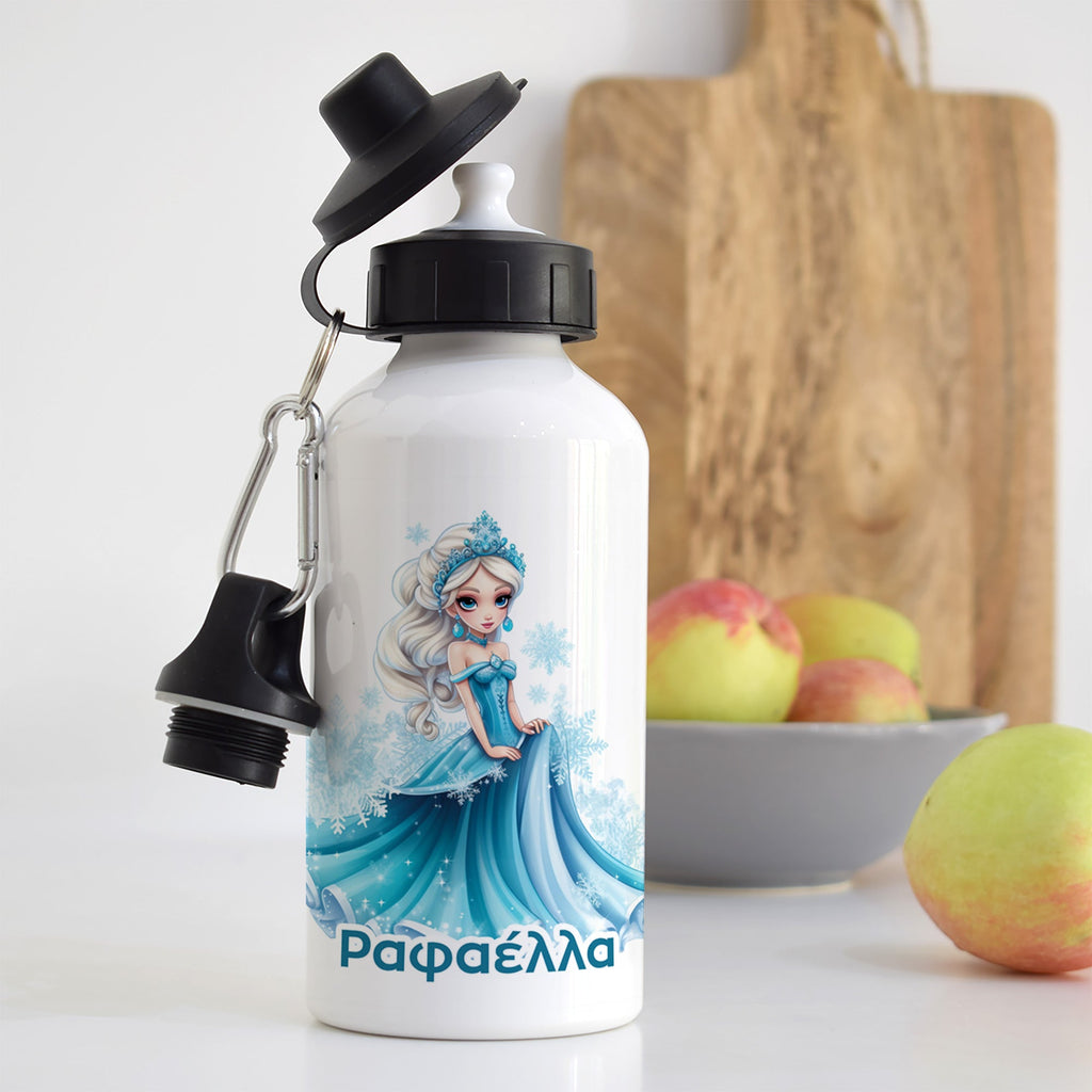 Snow Princess - Aluminum Water Bottle - GOTShirts