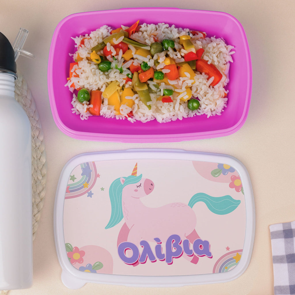 Unicorn - Plastic Lunch Box - GOTShirts