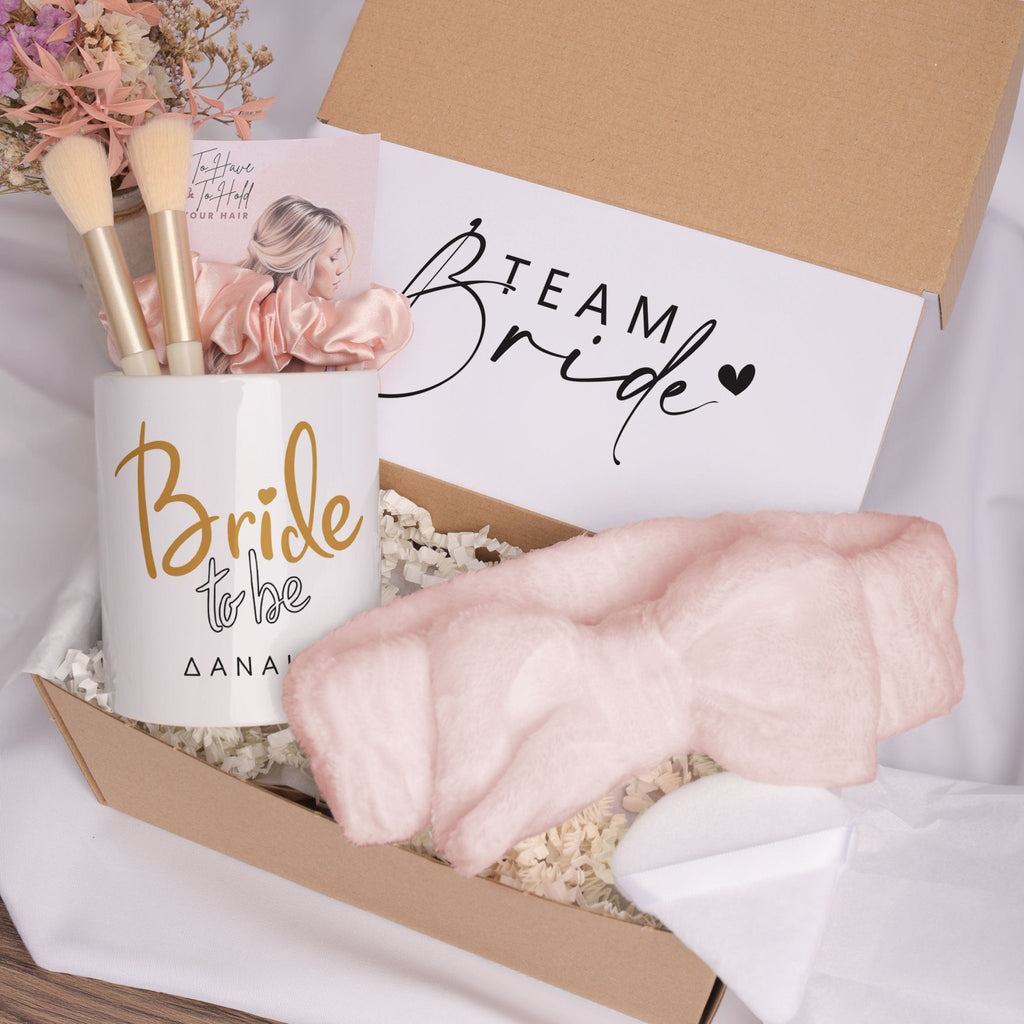 Bride To Be - Makeup Brush Holder Gift Box - GOTShirts