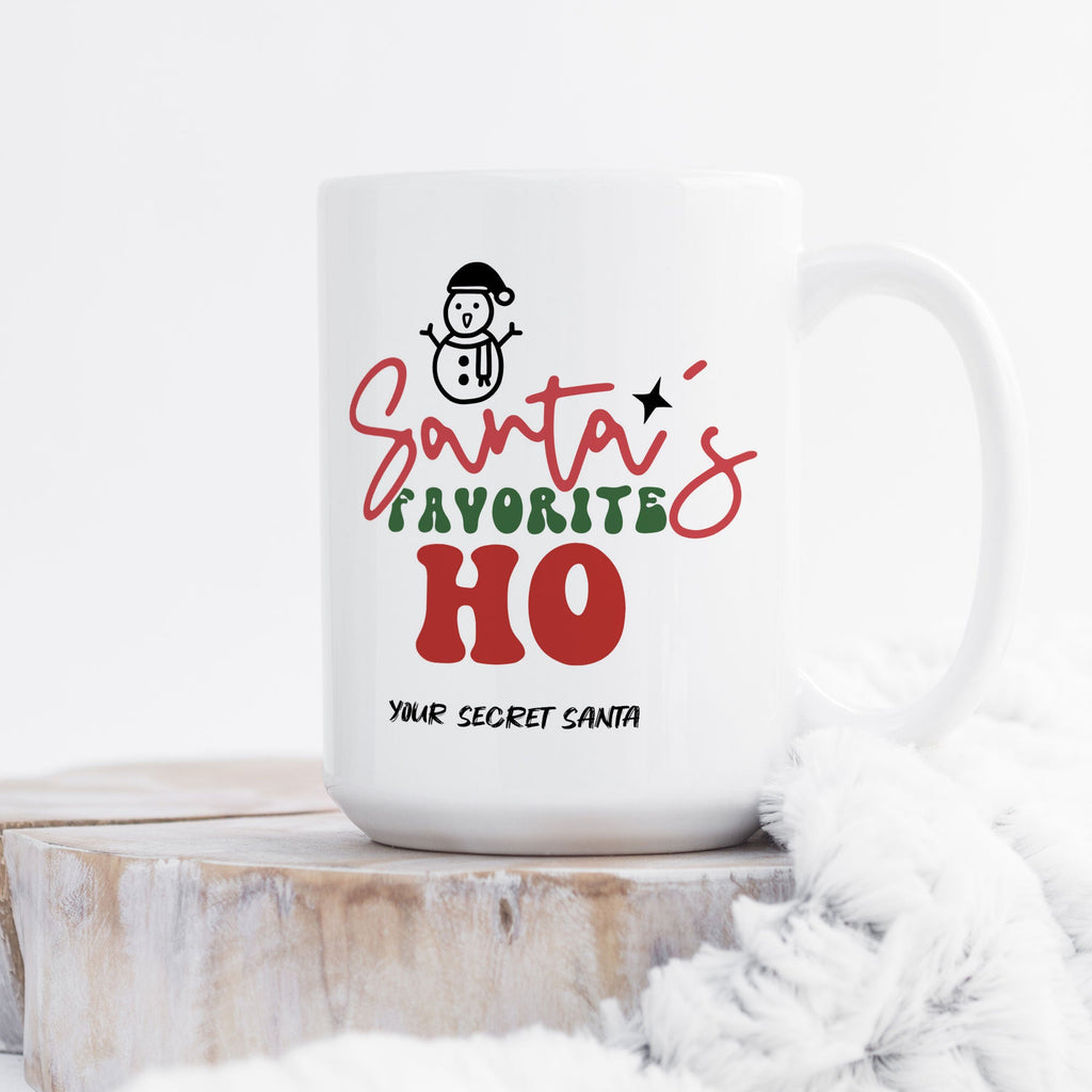 Santa's Favorite - Large Ceramic Coffee Mug - GOTShirts