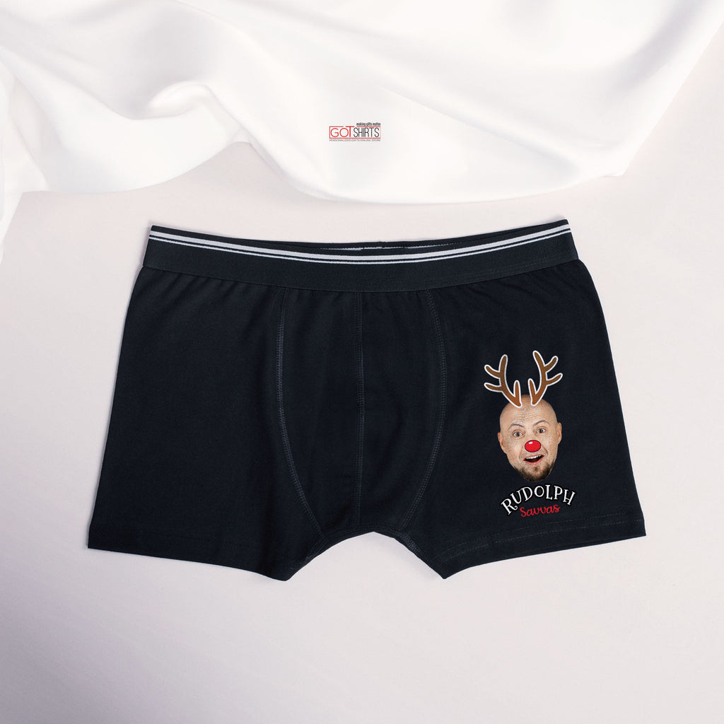 Rudolph - Men's Boxer Shorts - GOTShirts