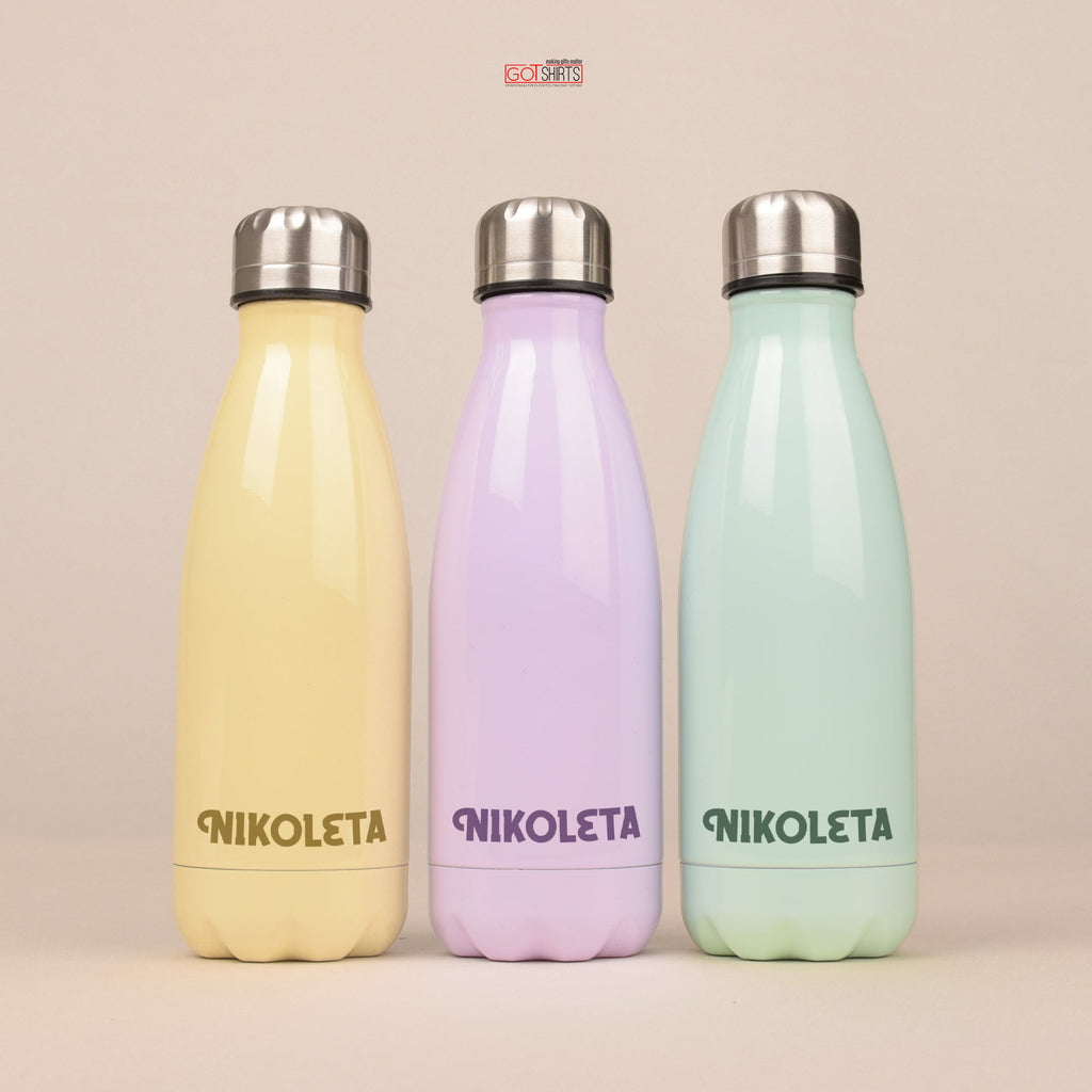 Name - Colored Bowling Bottle 350ml - GOTShirts