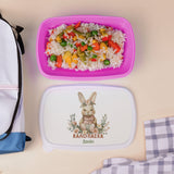 Pink Easter Bunny - Plastic Lunch Box - GOTShirts