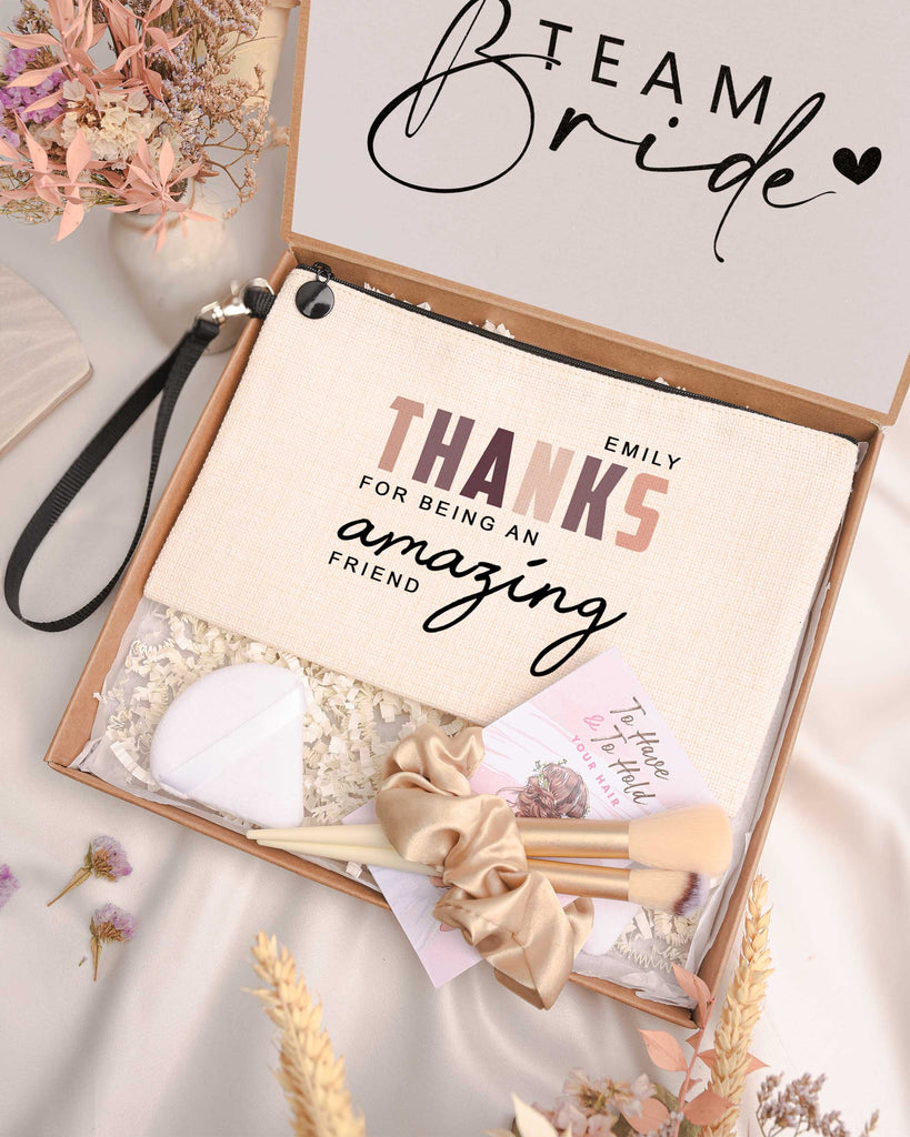 Thanks For Being An Amazing Friend - Makeup Bag Gift Box - GOTShirts