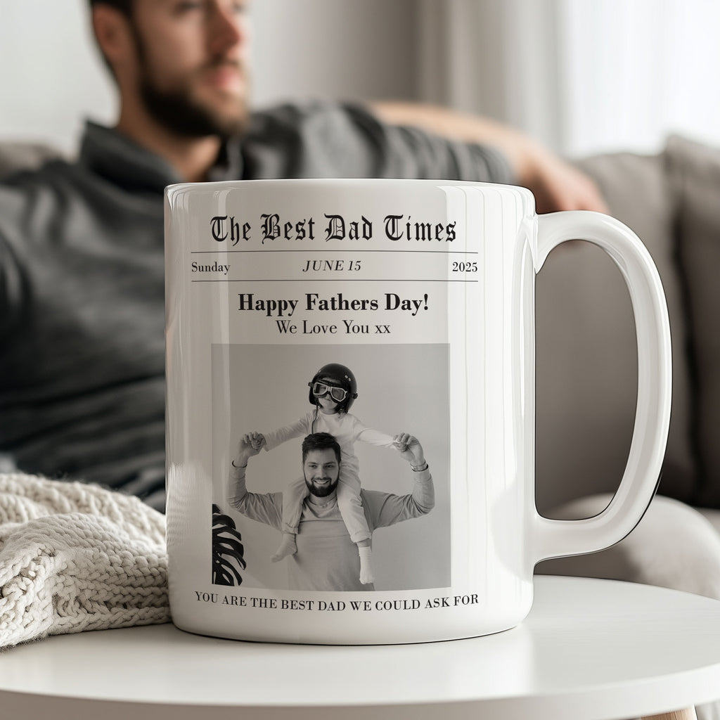 The Best Dad Times - Ceramic Mug 330ml - GOTShirts