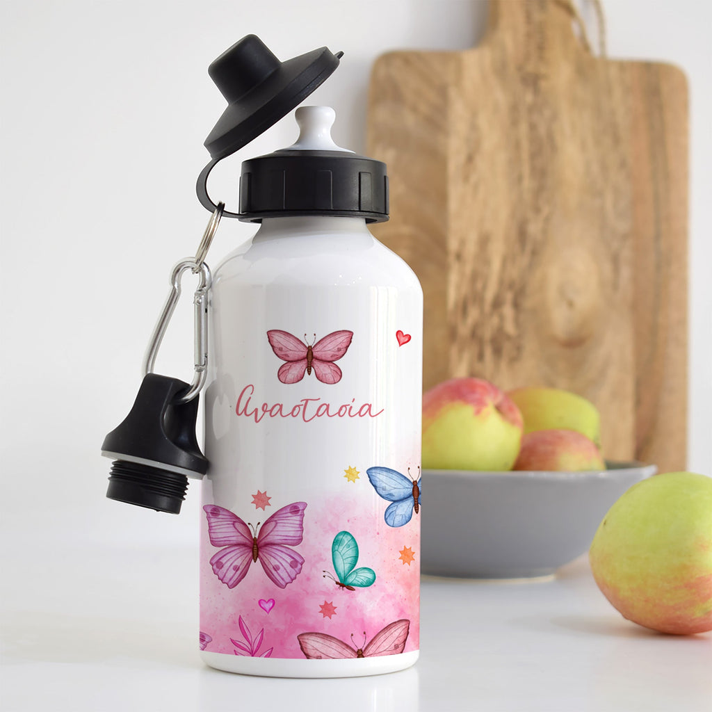 Butterflies - Aluminum Water Bottle - GOTShirts