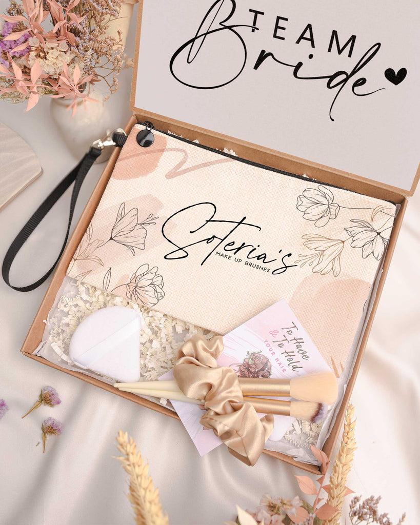 Her Make Up Brushes - Makeup Bag Gift Box - GOTShirts