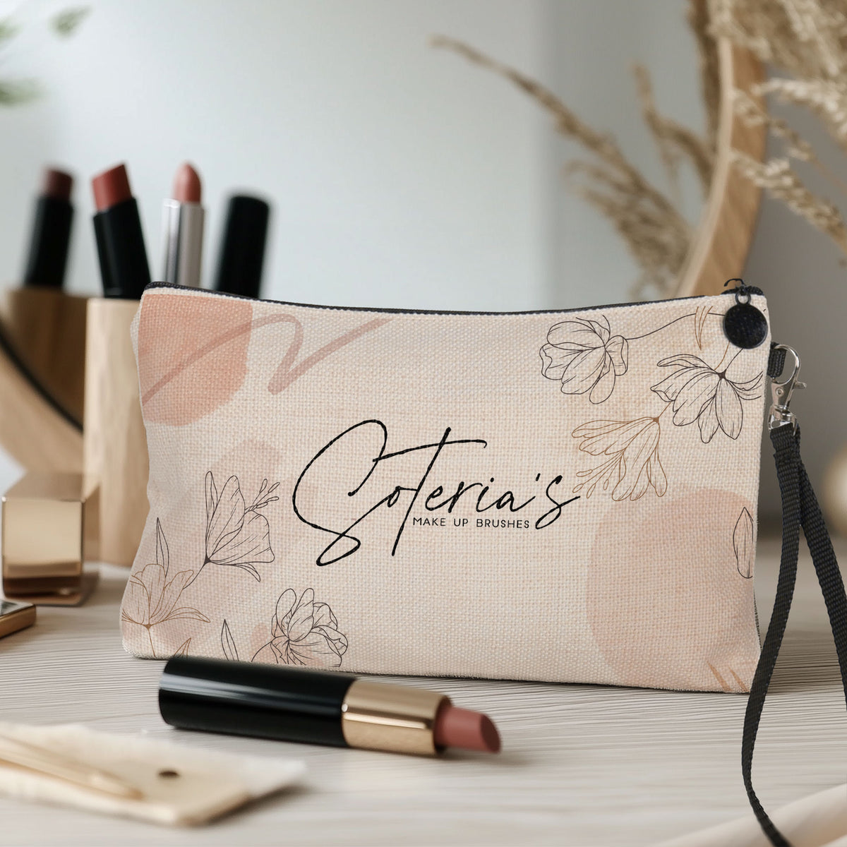 Her Make Up Brushes - Makeup Bag Gift Box - GOTShirts