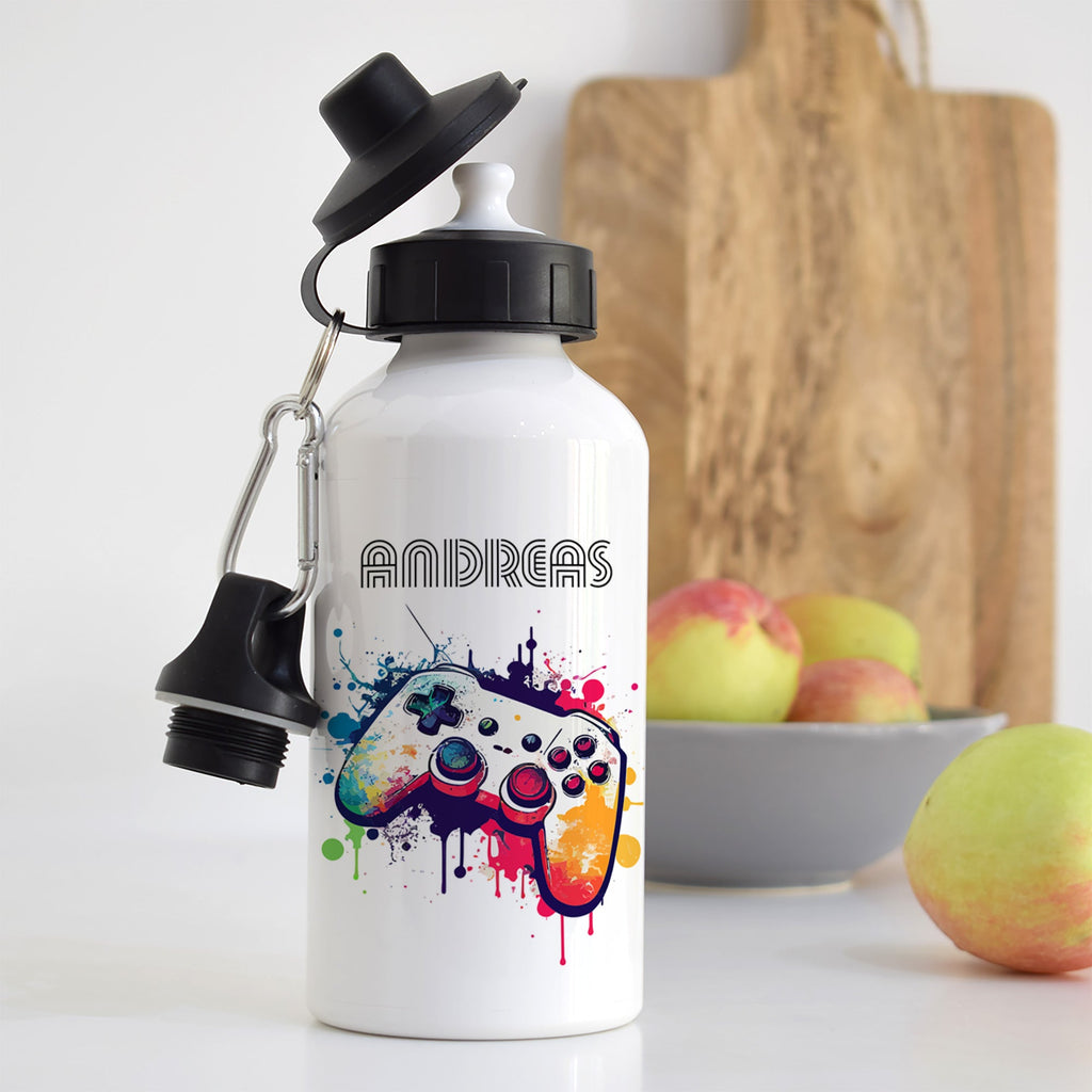 Game Controller - Aluminum Water Bottle - GOTShirts