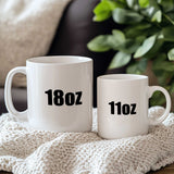 Boyfriend Of The Year - Big Ceramic Mug 18oz - GOTShirts