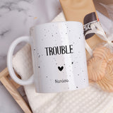 Where I Go Trouble Follows - Ceramic Mug 11oz & Coaster Gift Box - GOTShirts