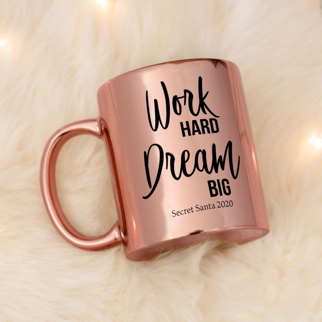Work Hard Dream Big - Mirror Mug - GOTShirts