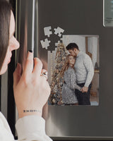First Christmas As Mrs - Magnetic Puzzle & Wine Mug Gift Box - GOTShirts
