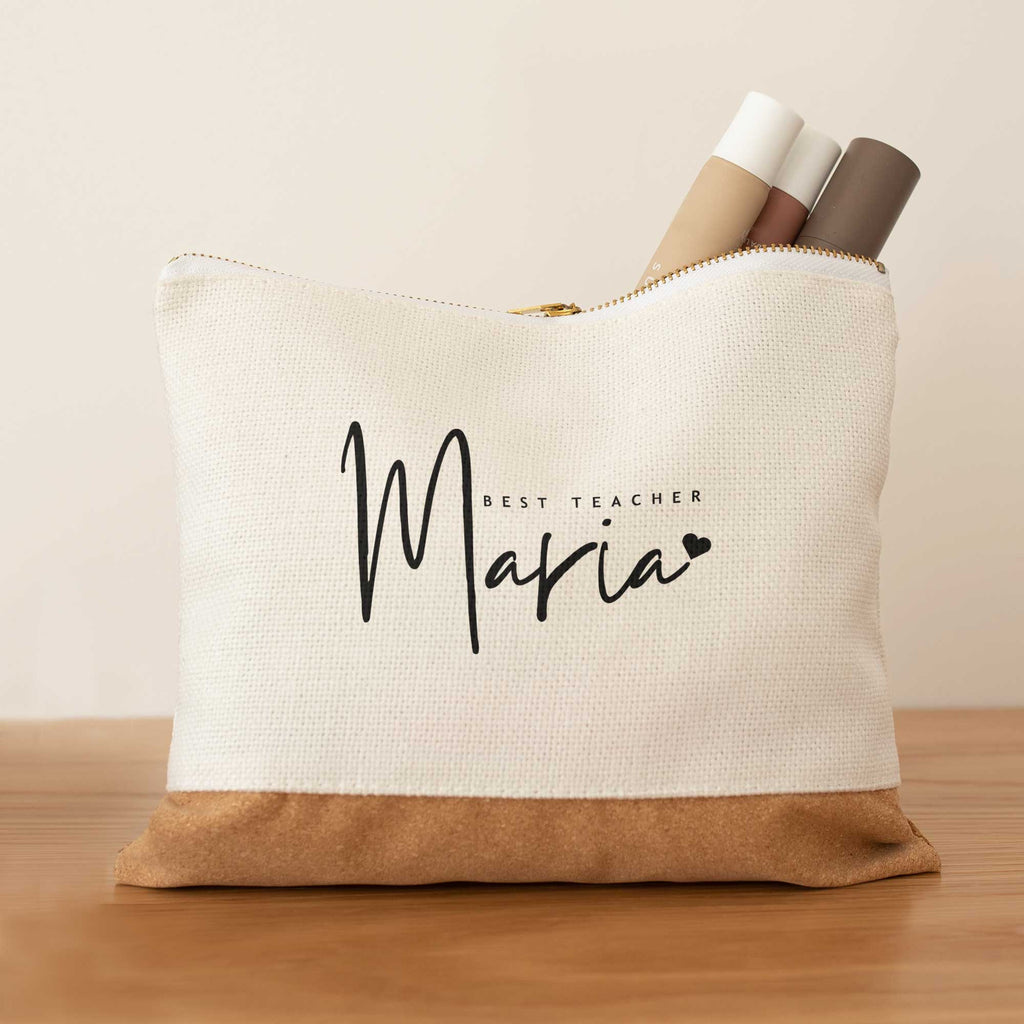 Best Teacher - Pencil Case With Cork - GOTShirts