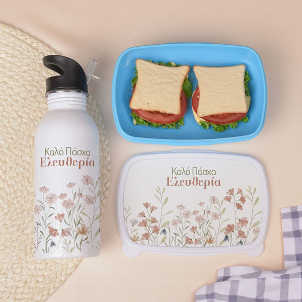 Flowers - Lunchbox & Water Bottle Set - GOTShirts