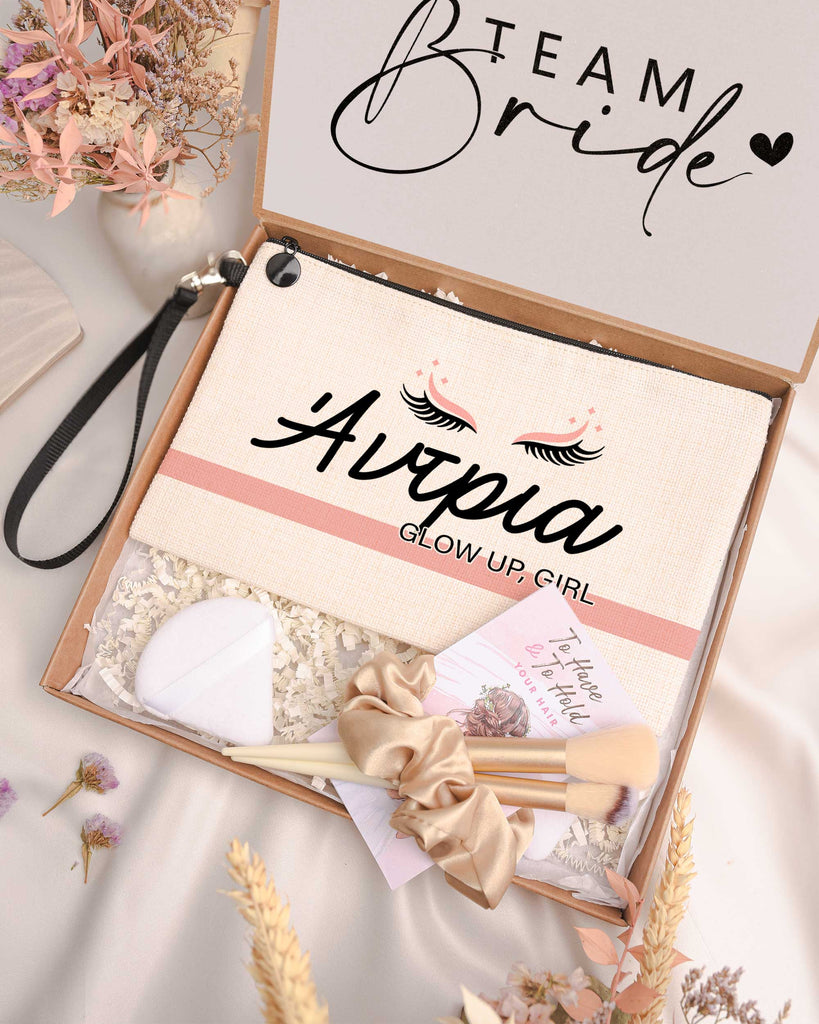 Glow Up, Girl - Makeup Bag Gift Box - GOTShirts