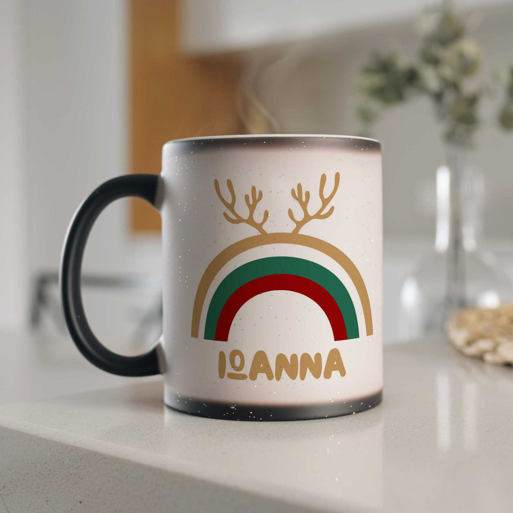 Christmas Rainbow - Glitter Magic Mug - GOTShirts