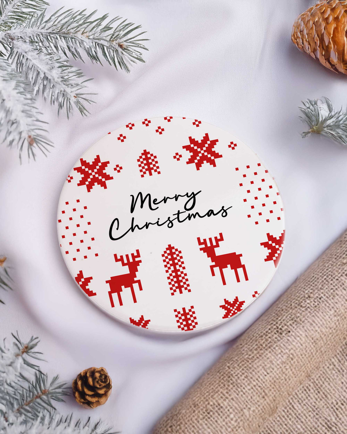 Merry Christmas - Coffee Mug & Coaster Set - GOTShirts