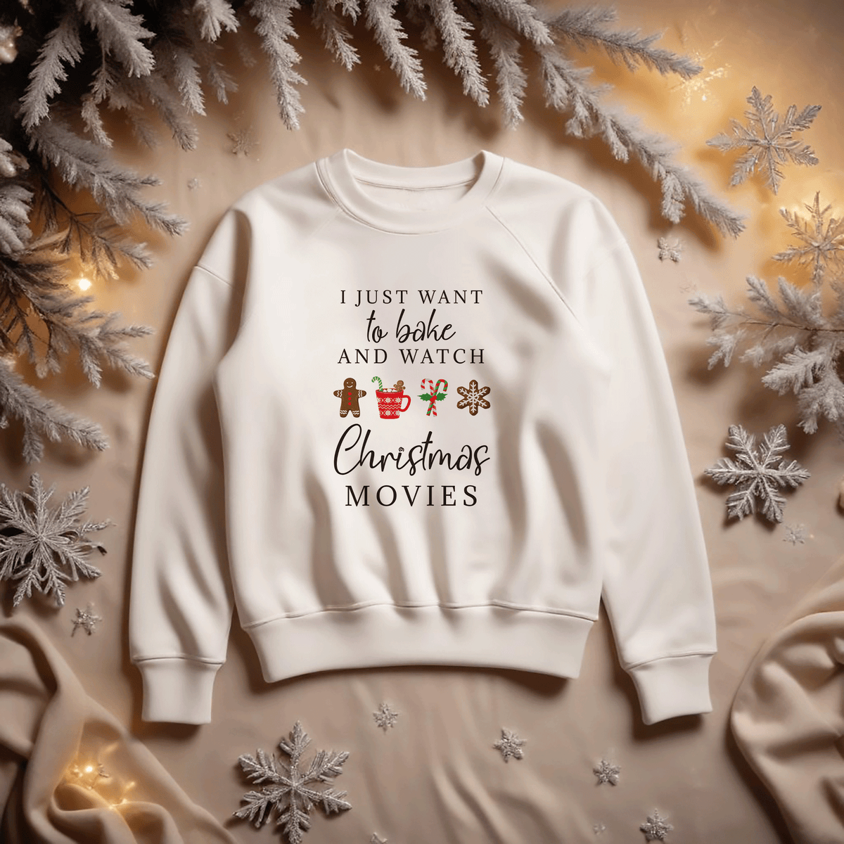 I Just Want To Bake Sweatshirt - GOTShirts