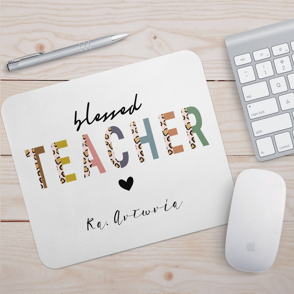 Blessed Teacher - Mousepad - GOTShirts