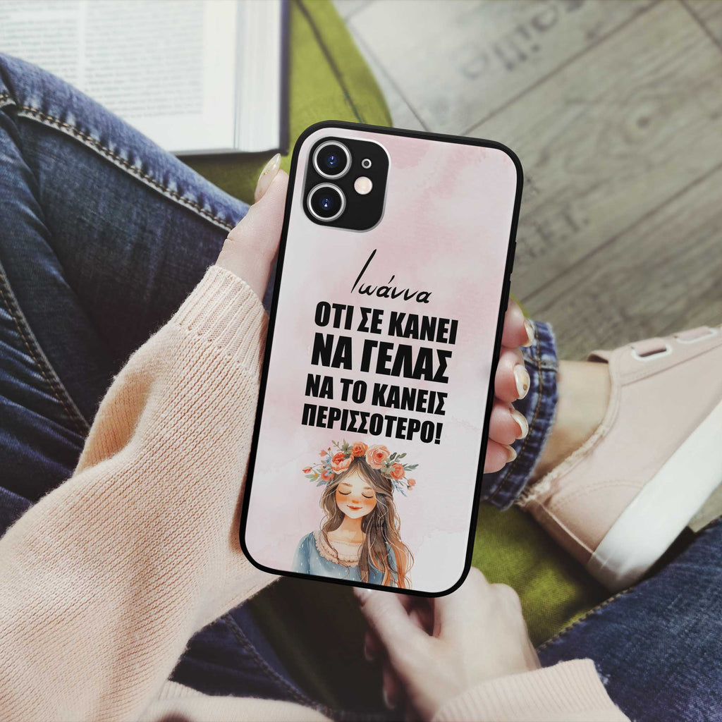 Be Happy - iPhone Phone Case - GOTShirts