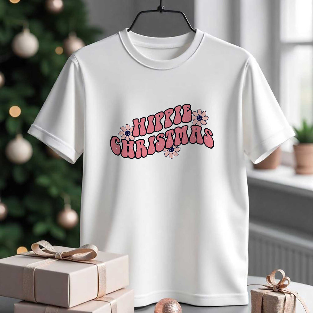 Hippie Christmas - Regular Fit T-shirt - GOTShirts