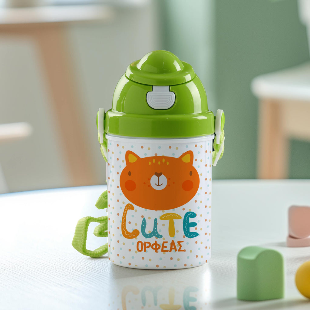 Cute  - Plastic Colored Water Bottle