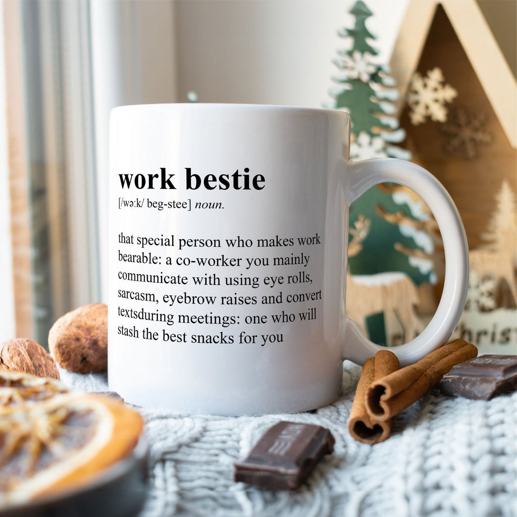 Work Bestie - Ceramic Mug 330ml - GOTShirts