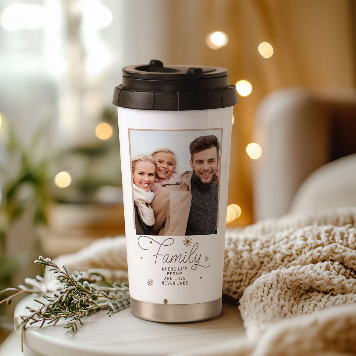 Family - Stainless Steel Travel Mug - GOTShirts