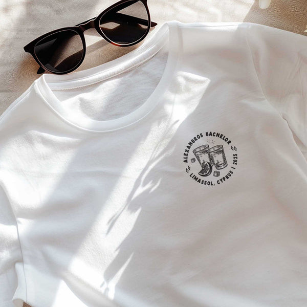 Summer Bachelor Party - T-shirt (2 Sides Print) - GOTShirts