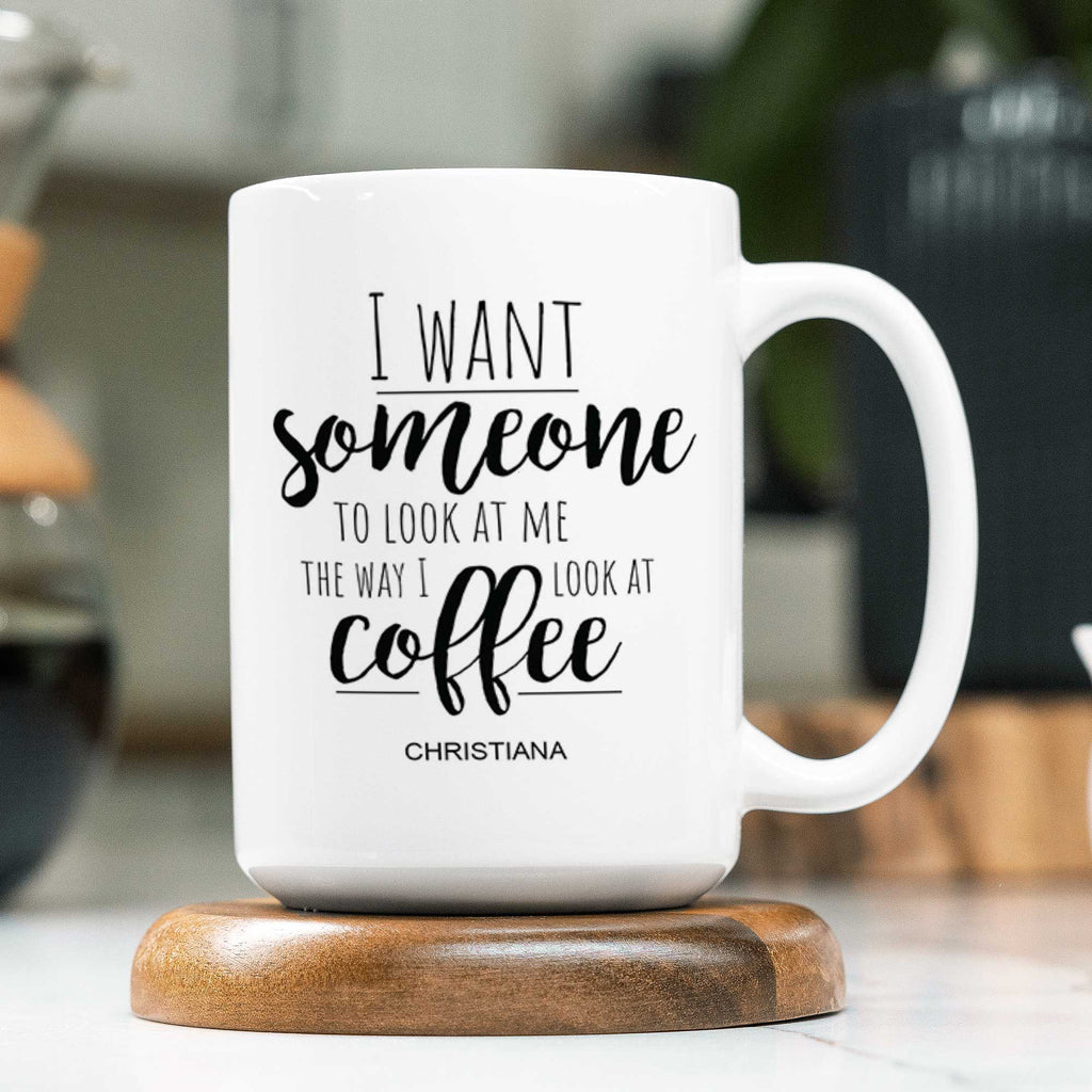 Look At Me - Large Ceramic Coffee Mug - GOTShirts