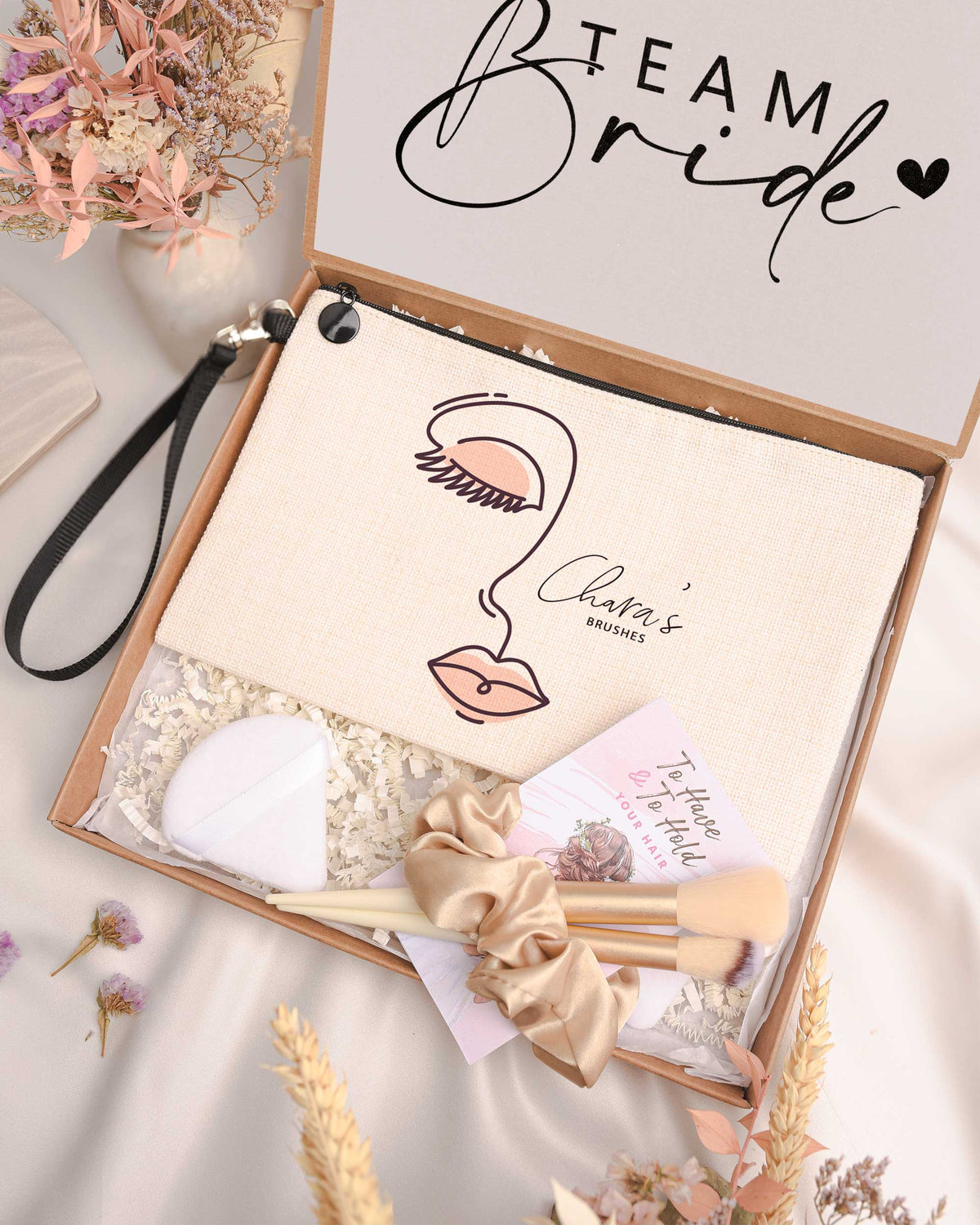 Her Brushes - Makeup Bag Gift Box - GOTShirts