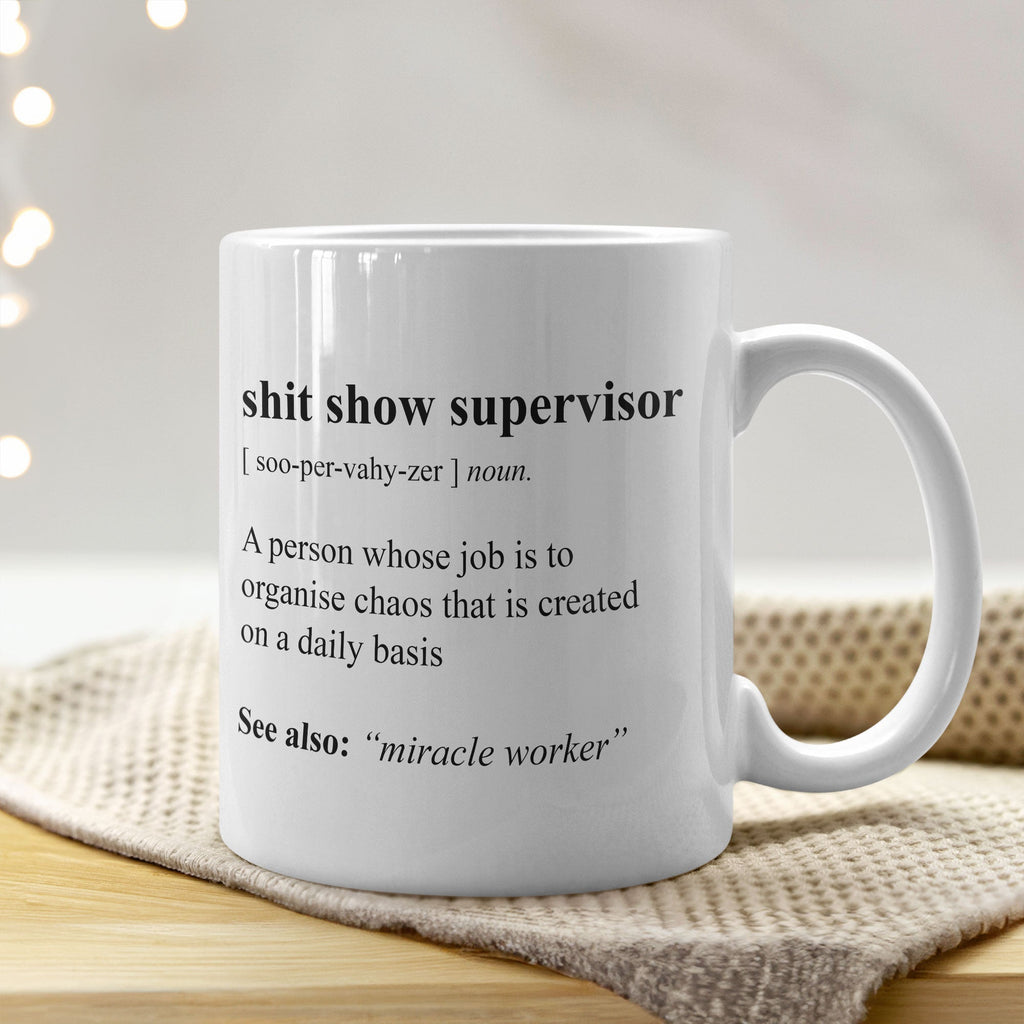 Supervisor - Ceramic Mug 330ml - GOTShirts