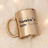 Santa's Little Trouble - Mirror Mug - GOTShirts