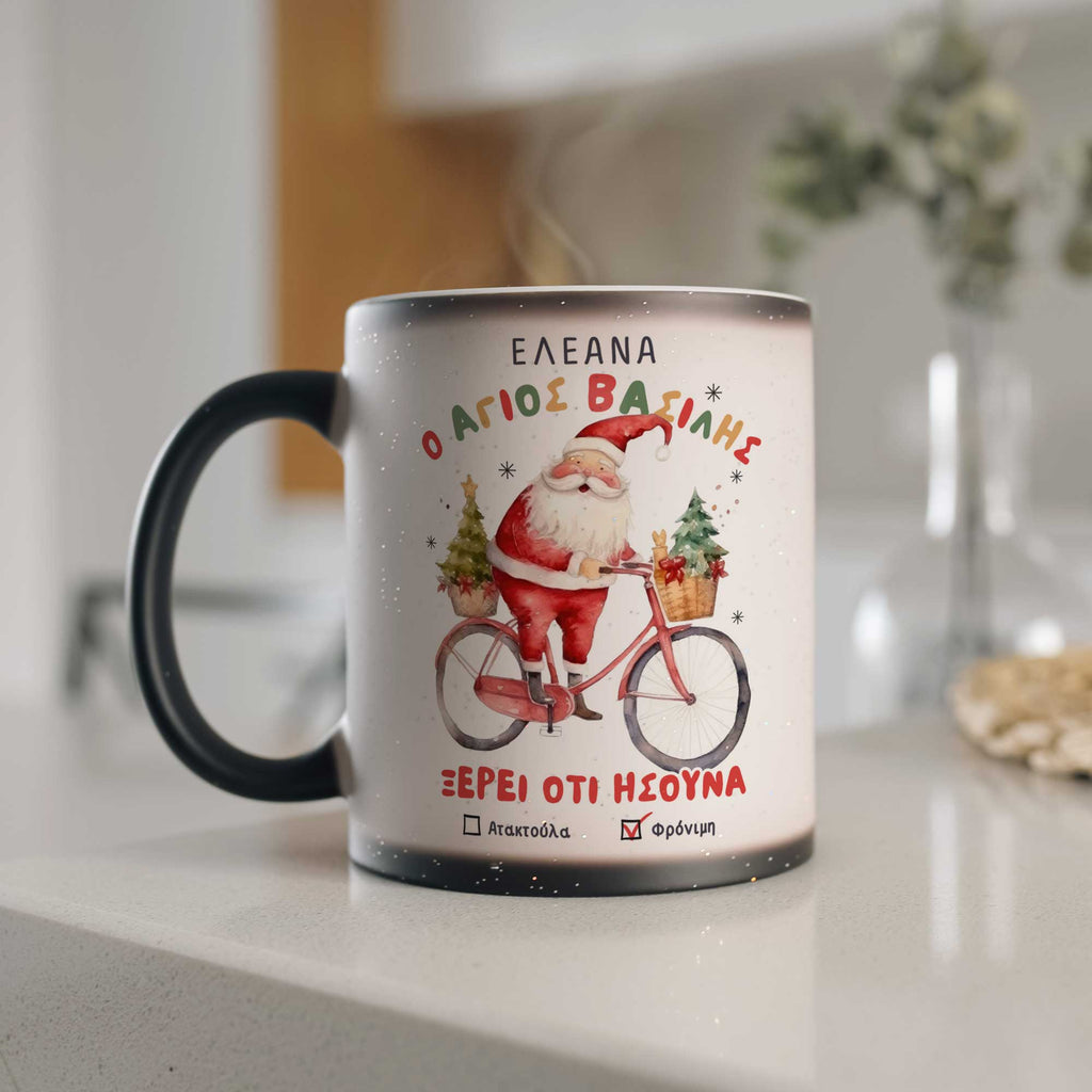 Santa's List - Glitter Magic Mug - GOTShirts