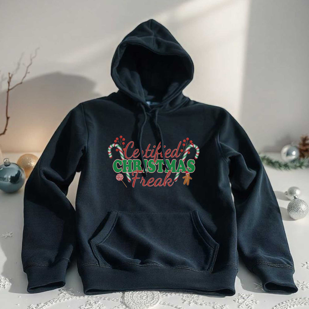 Certified Christmas Freak - Hoodie - GOTShirts