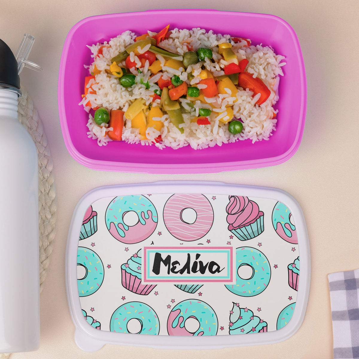 Donuts - Plastic Lunch Box - GOTShirts