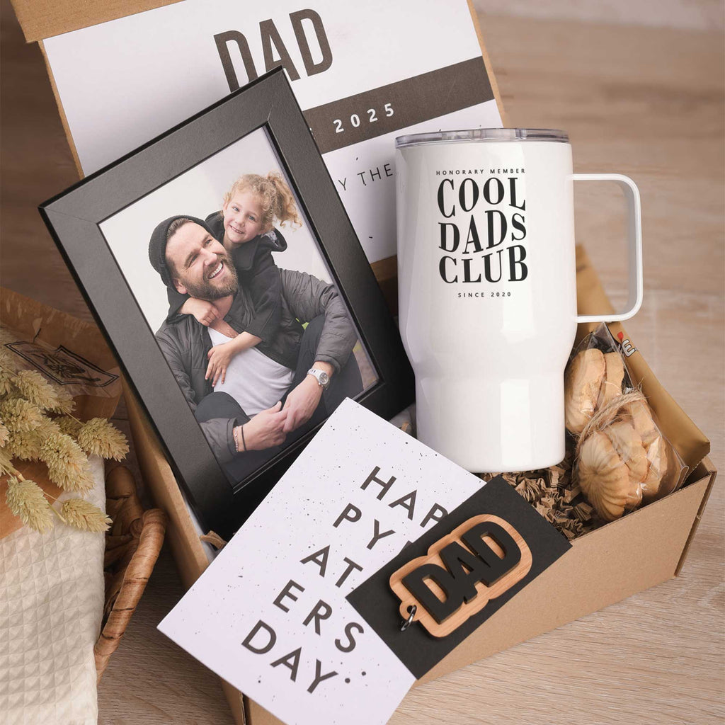Cool Dads Club - White Handle Tumbler Gift Box - GOTShirts