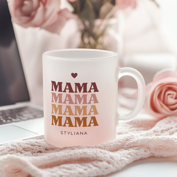 Create Your Own - Frosted Glass Mug - GOTShirts