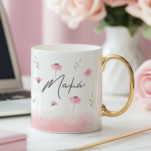 Create Your Own - Ceramic Gold Handle Mug - GOTShirts