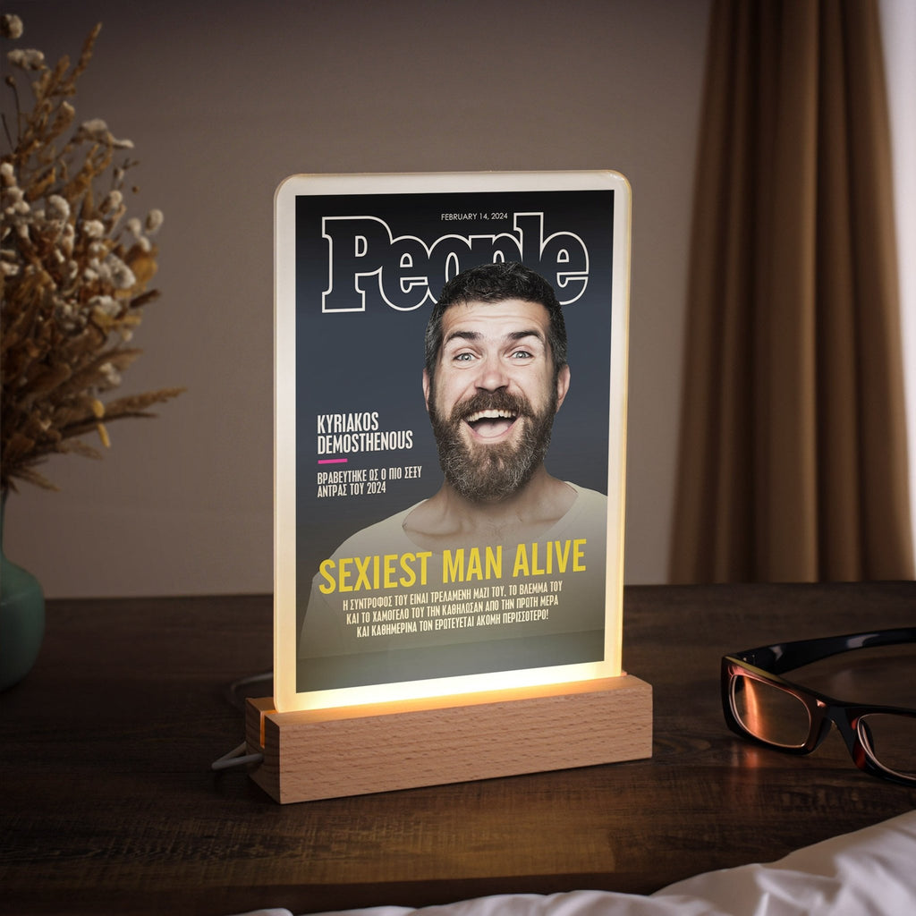 Magazine Design - Night Light Frame - GOTShirts
