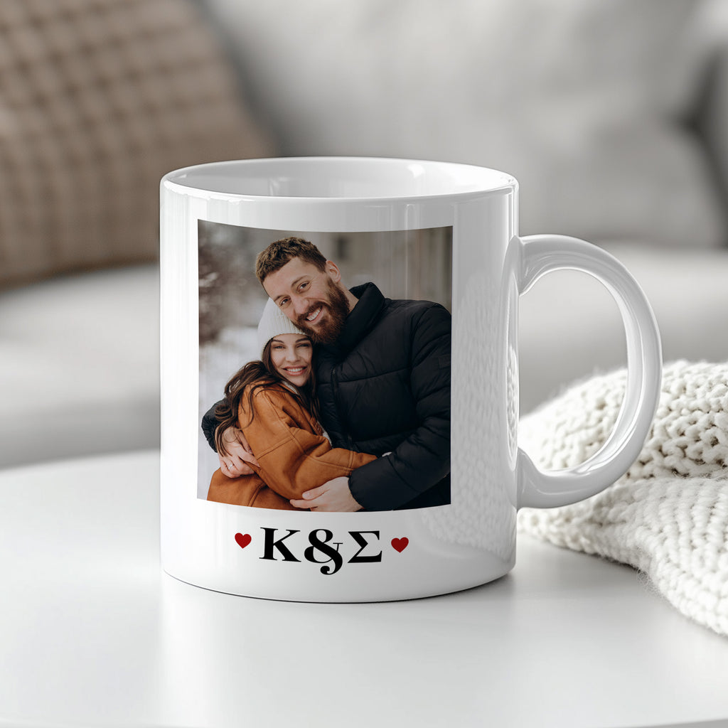 Couple Initials - Ceramic Mug 330ml - GOTShirts