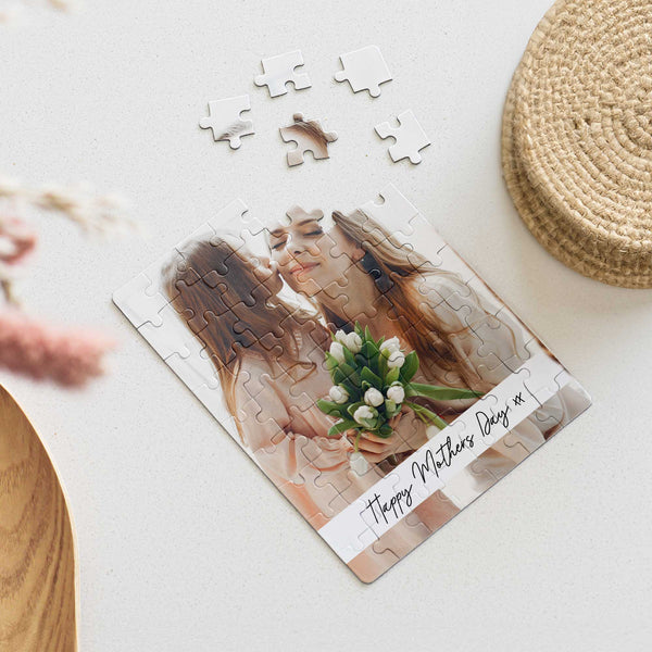 Happy Mother's Day - Magnetic Puzzle & Wine Mug Gift Box - GOTShirts