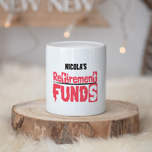Retirement Funds - Ceramic Money Bank - GOTShirts