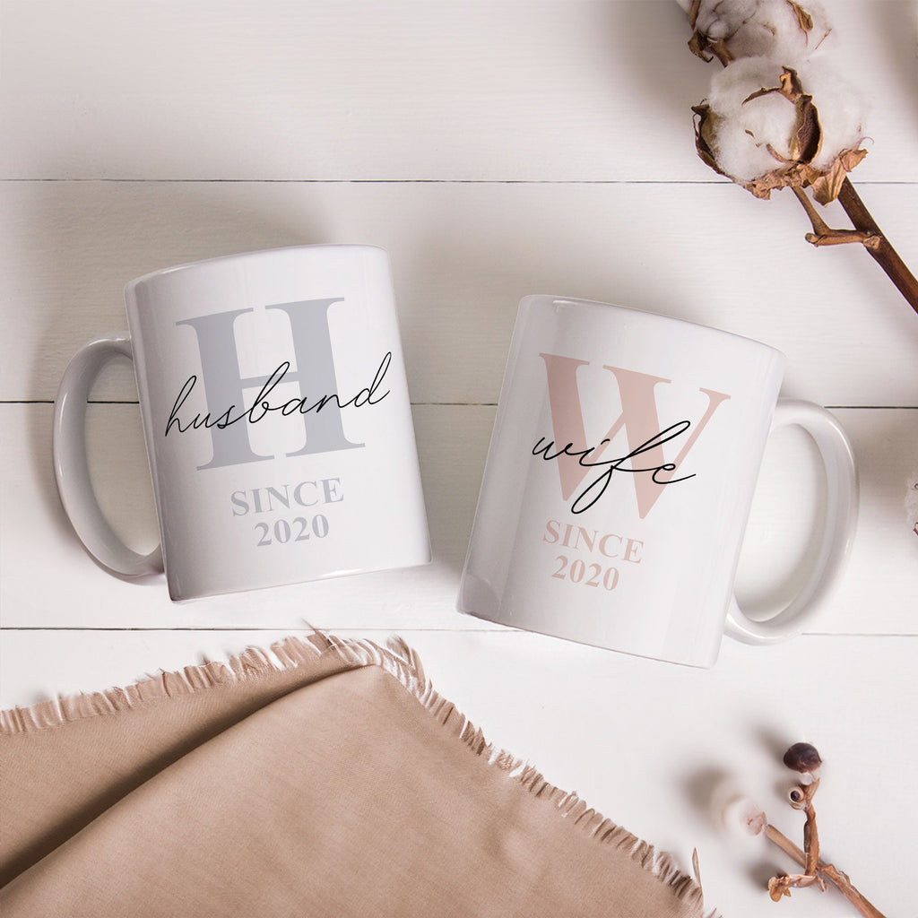 Husband & Wife - Ceramic Mug 330ml Set Of 2 - GOTShirts