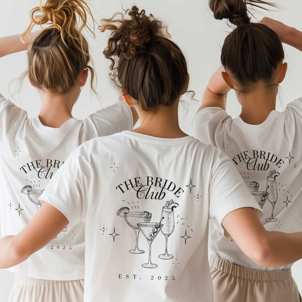 The Bride's Club - T-shirt (2 Sides Design) - GOTShirts