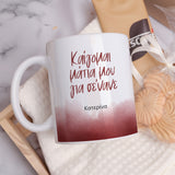 Μάτια - Κεραμική Κούπα 325ml & Σουβέρ σε Κουτί Δώρου